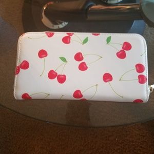 White Cherry Wallet (Charming Charlies)